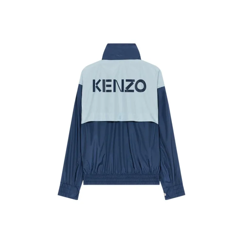 KENZO Logo Printed Long Sleeved Jacket-1