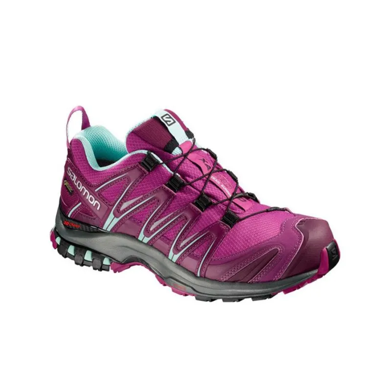 SALOMON XA PRO 3D Xa Pro 3d Gt Anti-Slip Wear-Resistant Low-Top Outdoor Shoes Women's Purple-1