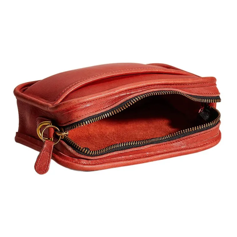 COACH Carnival Leather Crossbody Bag, Shoulder Bag Small Size Women's Red-2