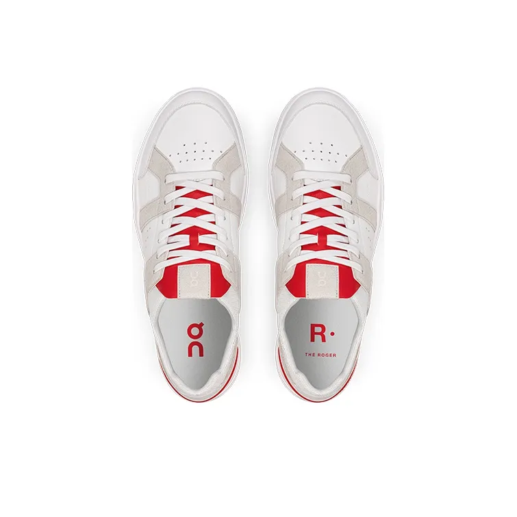 On The Roger Clubhouse White Grey Red-3