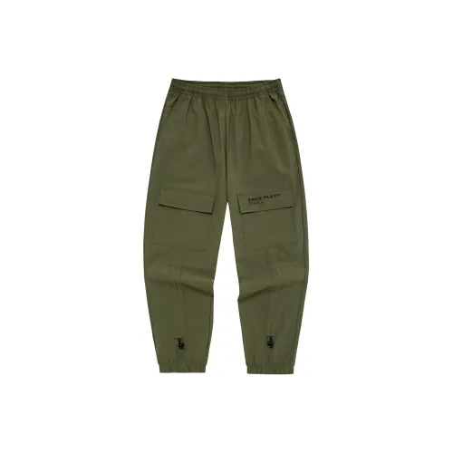 Erke Cargo Pants Men Pine Greenish-Gray