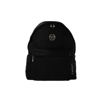 PHILIPP PLEIN Nylon Backpack Men's Black