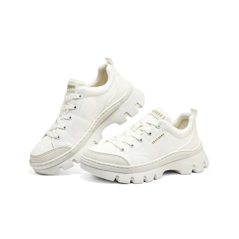 Skechers Roadies Surge Cushioning Anti-Slip And Wear-Resistant Low-Top Casual Shoes Women's White-2