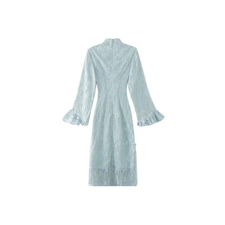 JINYE ORIENTAL Cheongsams Women's Pea Green-1