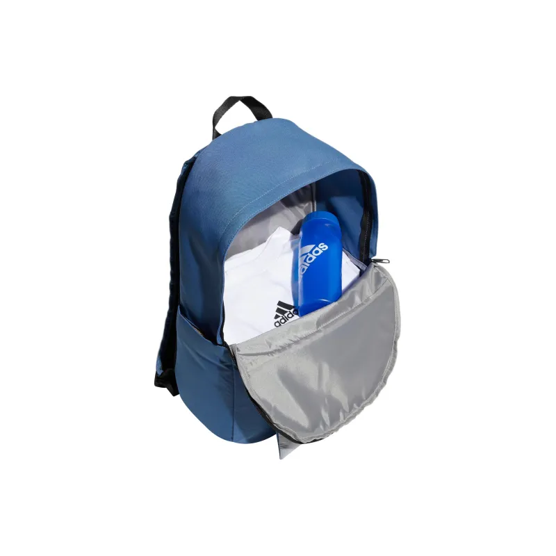 Adidas Polyester Backpack Regular Unisex Blue, Gray & Multicolor-3