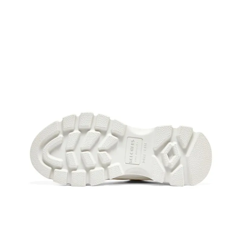 Skechers Roadies Surge Cushioning Anti-Slip And Wear-Resistant Low-Top Casual Shoes Women's White-4