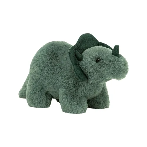 JELLYCAT Fossilly Triceratops Stuffed Animal