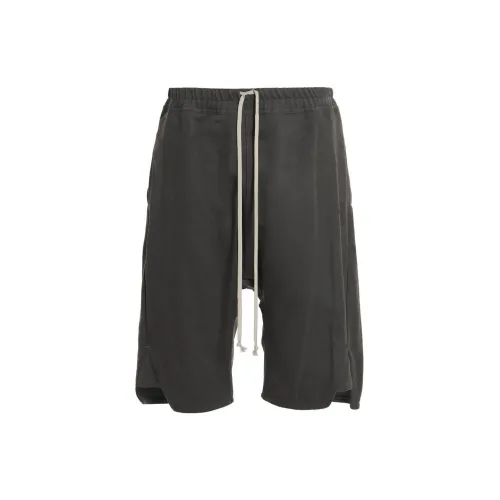 RICK OWENS Casual Shorts Men Green