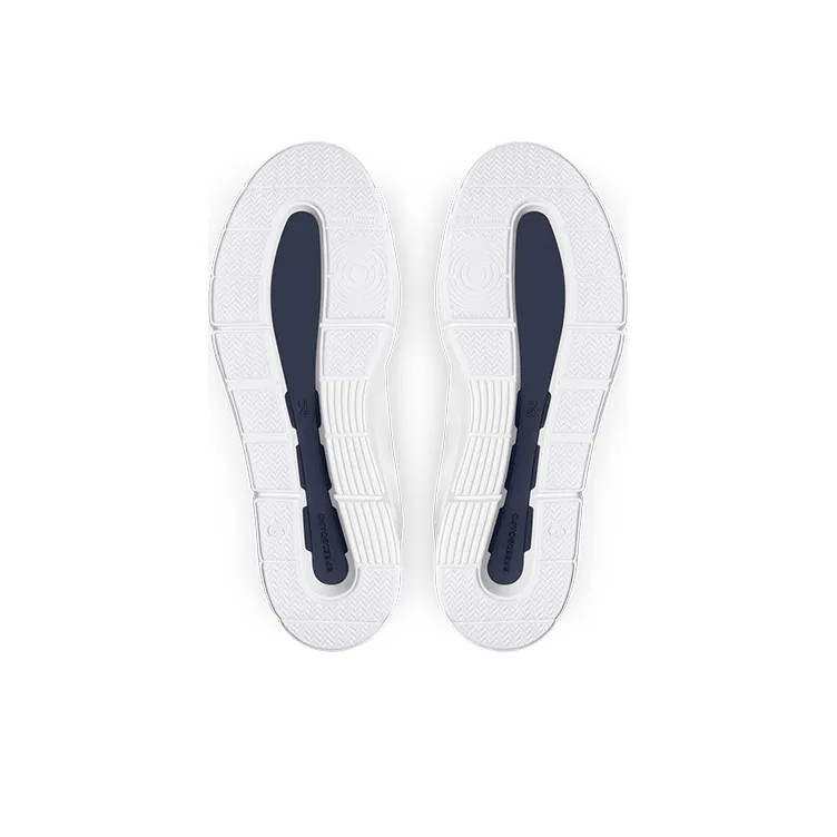 On THE ROGER Slip Resistant Cushioning Wear Resistant Lightweight Low Top Skateboard Shoes Men's White Ink Black-5