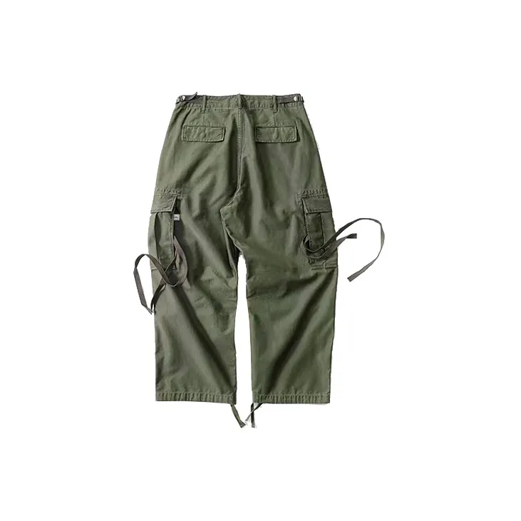 TEKABLU Cargo Pants Casual Pants Men's Army Green-1
