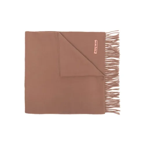 Acne Studios Knit Scarves Unisex Camel