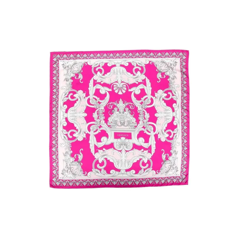 VERSACE Baroque Pattern Foulard-1