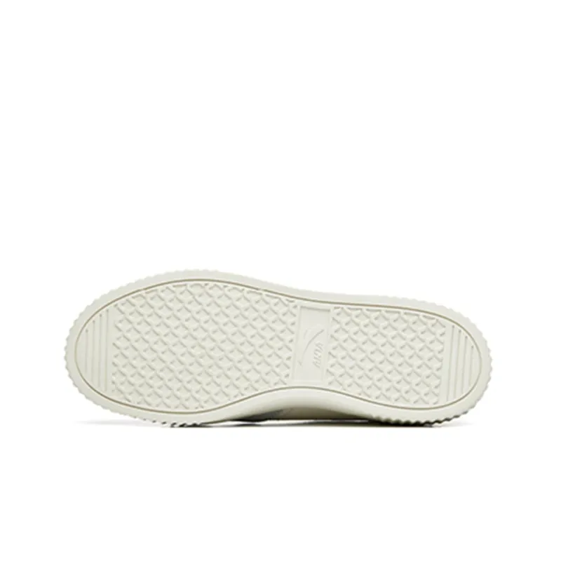 Anta Life Collection Low Top Skateboard Shoes Men's White Gray-5