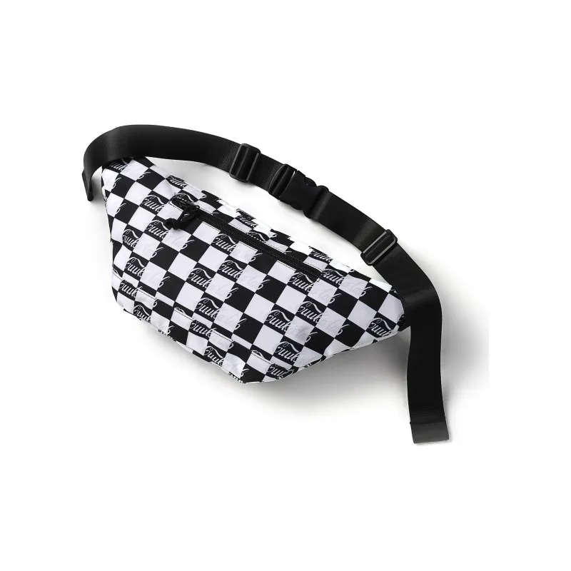Guuka Fabric Sling Bag Medium Size Unisex Black-2