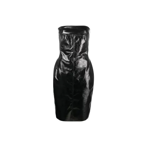 RICK OWENS Sleeveless Dresses Women's Black