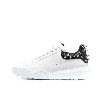 Alexander McQueen Court Trainer 'Studded White Black'