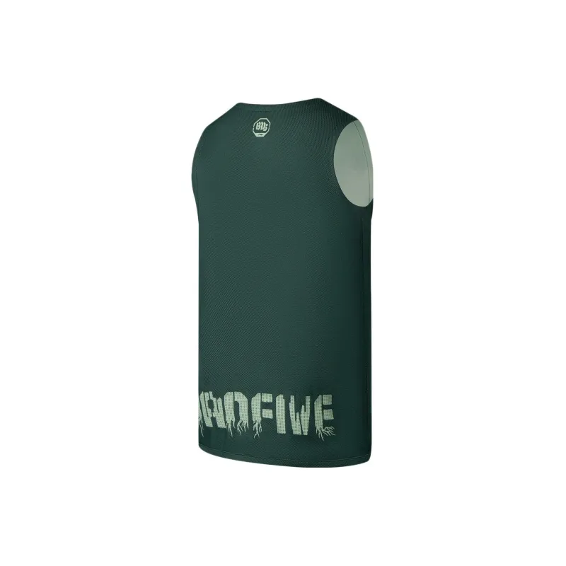 LiNing Badfive Basketball Jerseys Men's Pine Ink Green Frost Green-1