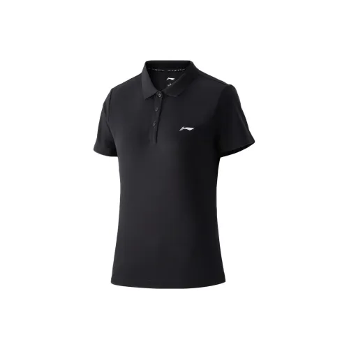 LINING Training Series Polo Shirts Women's Black