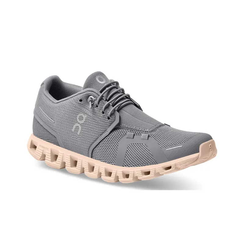 On Running Cloud 5 Zinc Grey Shell Women's-2