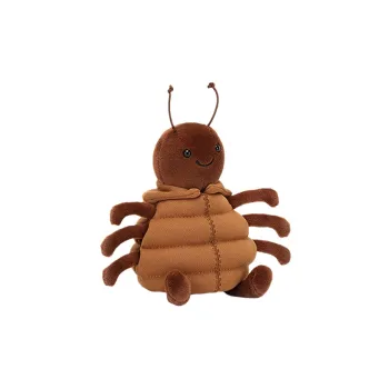 JELLYCAT Anoraknid Brown Spider Stuffed Animal