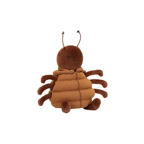 JELLYCAT Anoraknid Brown Spider Stuffed Animal