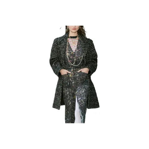 CHANEL Coats Women's Black