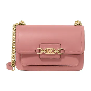 MICHAEL KORS Leather Envelope Bag, Flap Bag, Crossbody Bag Tubas Women's Rose Pink