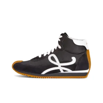 LOEWE Flow Runner Casual Shoes Men's Black White
