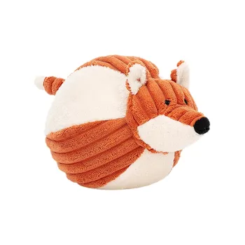 JELLYCAT Animal Little Fox Activity Ball Dolls Plush Doll 11cm High