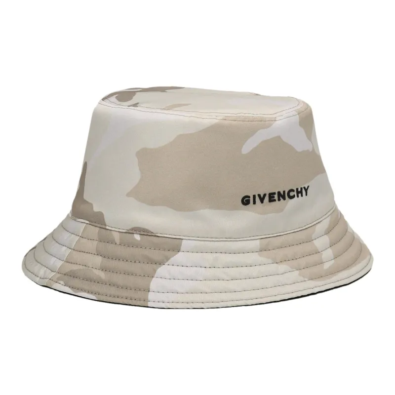 Givenchy Bucket Hats Unisex Black/Green Camouflage-1