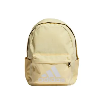 Adidas Polyester Backpack Regular Unisex Cream Yellow