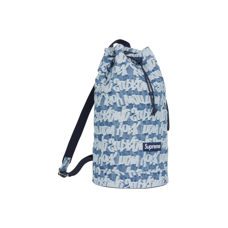 Supreme Denim Backpack Regular Unisex Multicolor-5