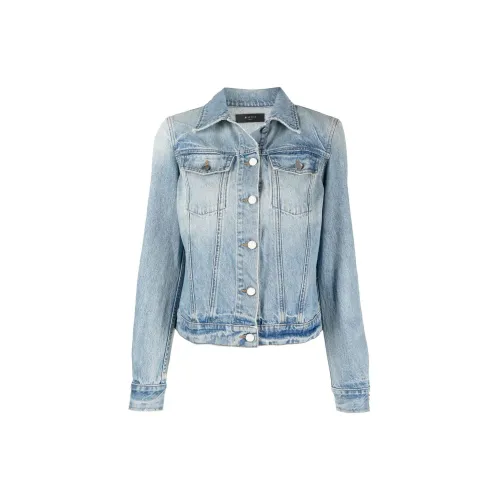 AMIRI Denim Jackets Women's Blue