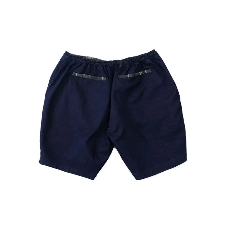 TEKABLU Loose Fit Shorts Men's Denim Blue-1
