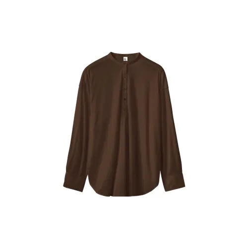 TOTEME Shirts Women's Saddle Brown
