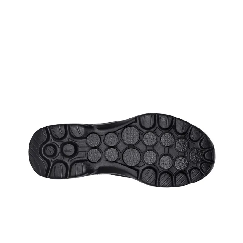 Skechers Go Walk 6 Cushioning Support Rebound Low Top Casual Shoes Women's All Black-4