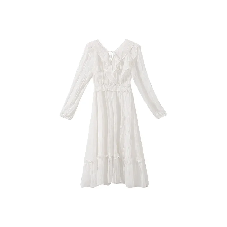 YUMOMO STAR Long Sleeved Dresses Women's-1