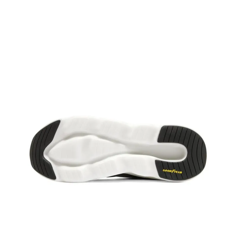 Skechers Go Run Swirl Tech Glide Step Hyper Burst 'Black Grey White'-4