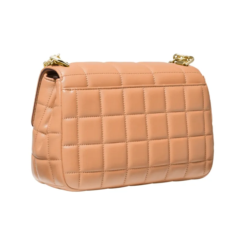 MICHAEL KORS Soho Sheepskin Shoulder Bag Women's Cantaloupe-1