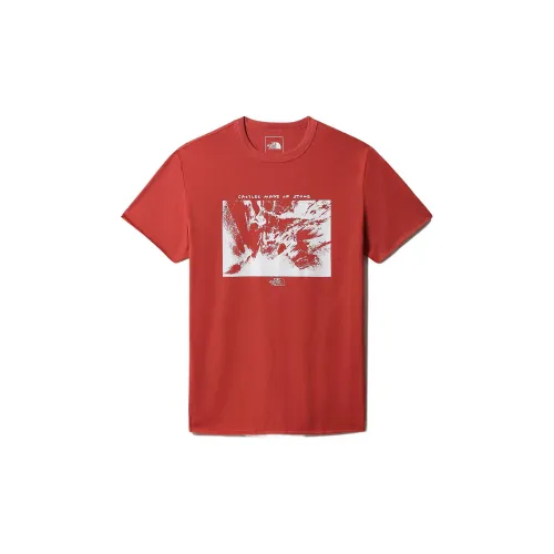 THE NORTH FACE T-Shirts Men Red