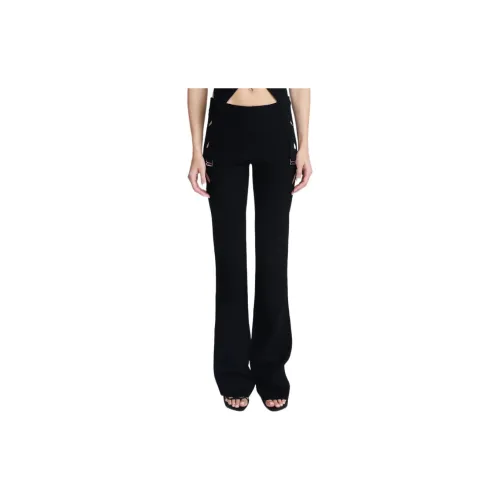 DION LEE Casual Pants Unisex Black