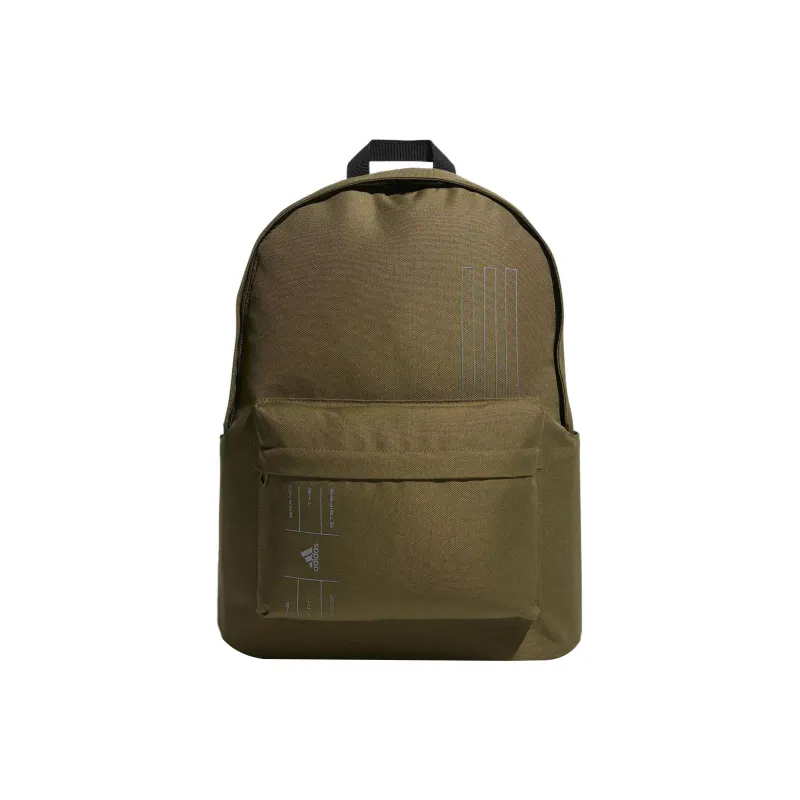 Adidas Recycled Polyester Backpack Regular Unisex Dark Olive Green-0