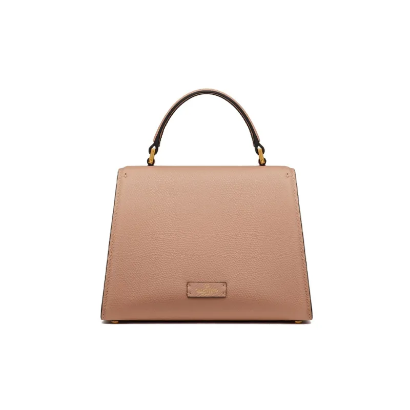 Valentino VSLING Grained Calfskin Chain Bag Handbag Small Size Women's Rose Pink-3