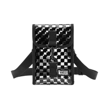 Vans Nylon Fabric Shoulder Bag Crossbody Bag Regular Women's Black/White