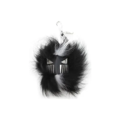 FENDI Keychains Unisex Black