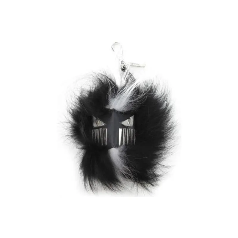 FENDI Keychains Unisex Black-0