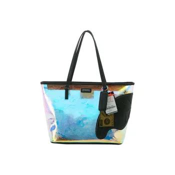 SPRAYGROUND TPU Vegetable Basket Bag Handbag Medium Size Unisex Multicolor