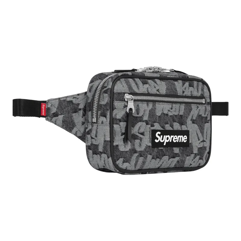 Supreme Denim Shoulder Bag, Crossbody Bag, Sling Bag, Fanny Pack Unisex Multicolor-5