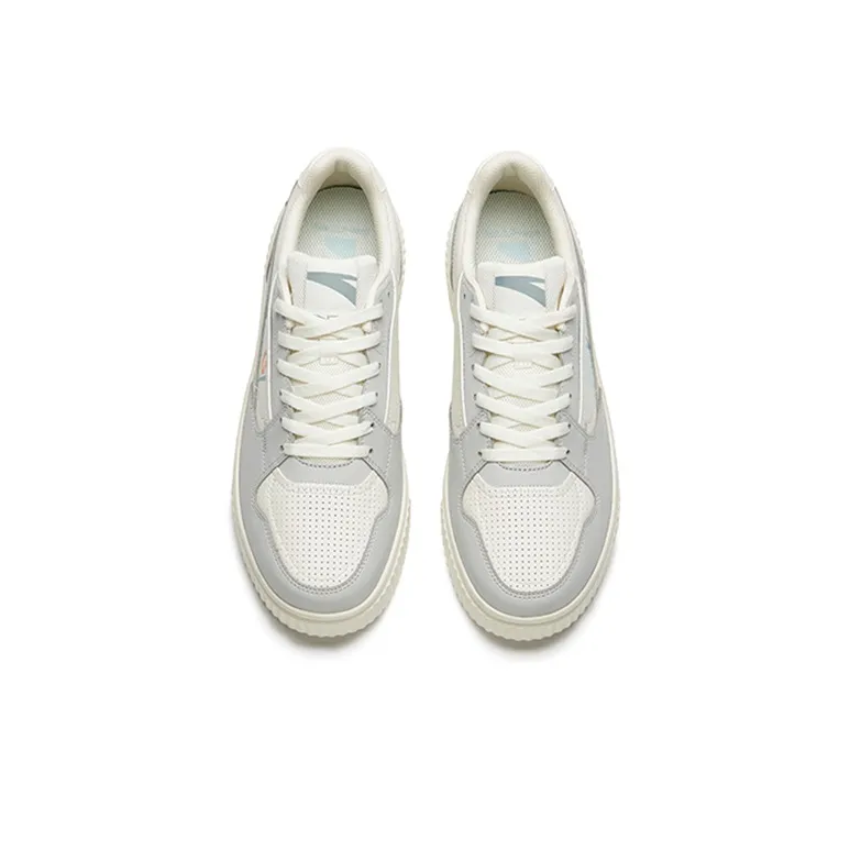 Anta Life Collection Low Top Skateboard Shoes Men's White Gray-3