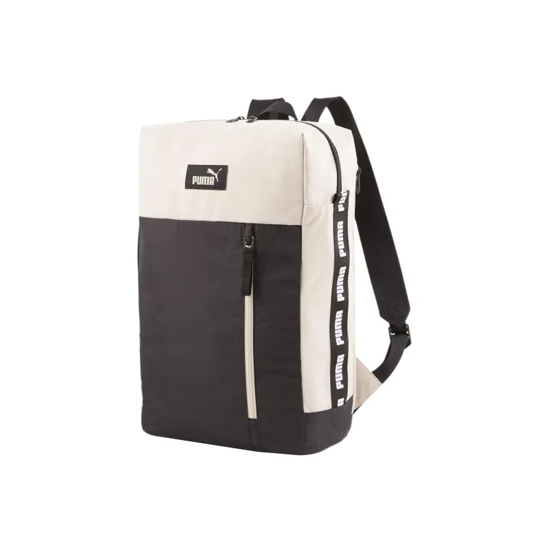 PUMA Polyester Backpack Large Size Unisex Black White-0